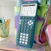 image:imageTI84 Evo Graphing Calculator Texas Instruments Lavender  Intuitive Iconbased Homescreen USBC Charging Python Programming Faster Performance Bigger Graphs than TI84 Plus CETeal