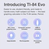 image:imageTI84 Evo Graphing Calculator Texas Instruments Lavender  Intuitive Iconbased Homescreen USBC Charging Python Programming Faster Performance Bigger Graphs than TI84 Plus CETeal