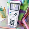 image:imageTI84 Evo Graphing Calculator Texas Instruments Lavender  Intuitive Iconbased Homescreen USBC Charging Python Programming Faster Performance Bigger Graphs than TI84 Plus CEWhite