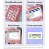 image:imageTI84 Evo Graphing Calculator Texas Instruments Lavender  Intuitive Iconbased Homescreen USBC Charging Python Programming Faster Performance Bigger Graphs than TI84 Plus CEPink