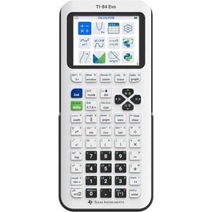 image:imageTI84 Evo Graphing Calculator Texas Instruments Lavender  Intuitive Iconbased Homescreen USBC Charging Python Programming Faster Performance Bigger Graphs than TI84 Plus CEWhite