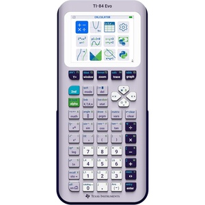 image:imageTI84 Evo Graphing Calculator Texas Instruments Lavender  Intuitive Iconbased Homescreen USBC Charging Python Programming Faster Performance Bigger Graphs than TI84 Plus CELavender