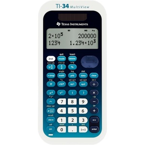 image:imageTexas Instruments TI34 MultiView Scientific CalculatorBlue  White