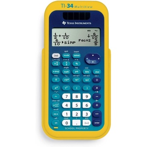 image:imageTexas Instruments TI34 MultiView Scientific CalculatorBlue  Yellow